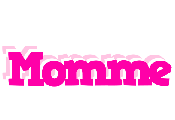 Momme dancing logo