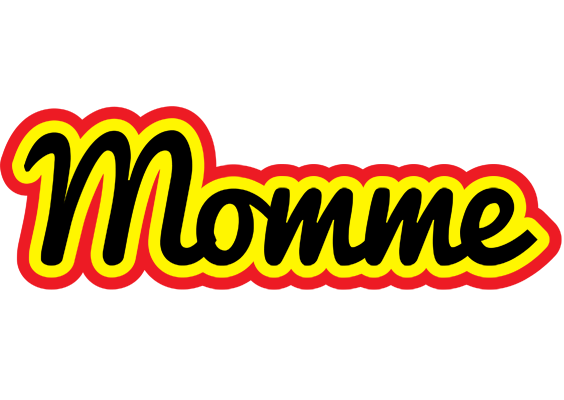 Momme flaming logo