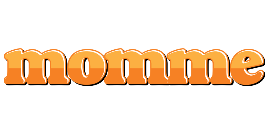 Momme orange logo
