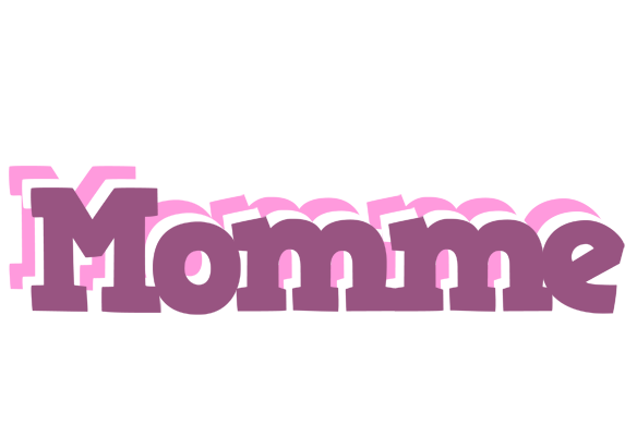 Momme relaxing logo