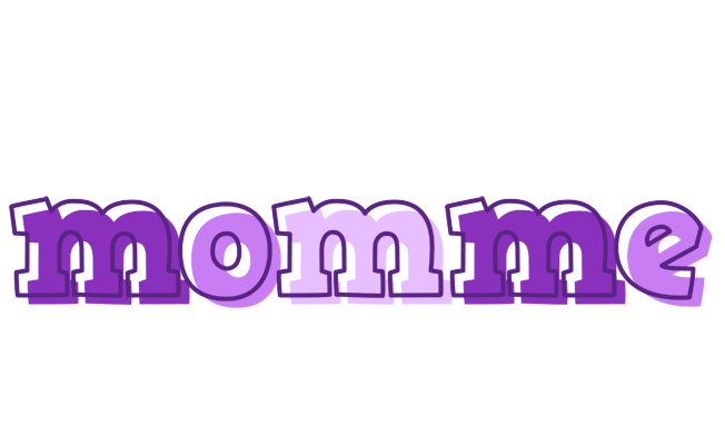 Momme sensual logo