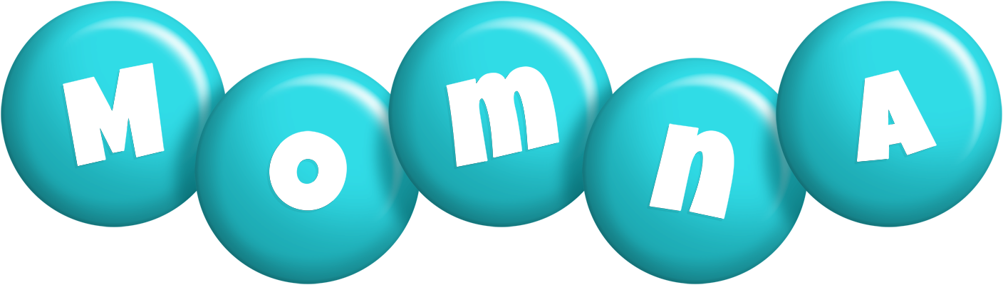 Momna candy-azur logo