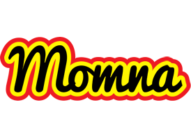 Momna flaming logo