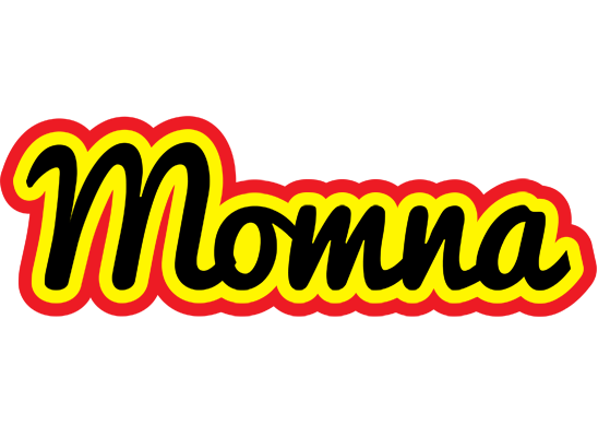 Momna flaming logo