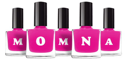 Momna nails logo