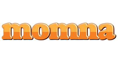 Momna orange logo