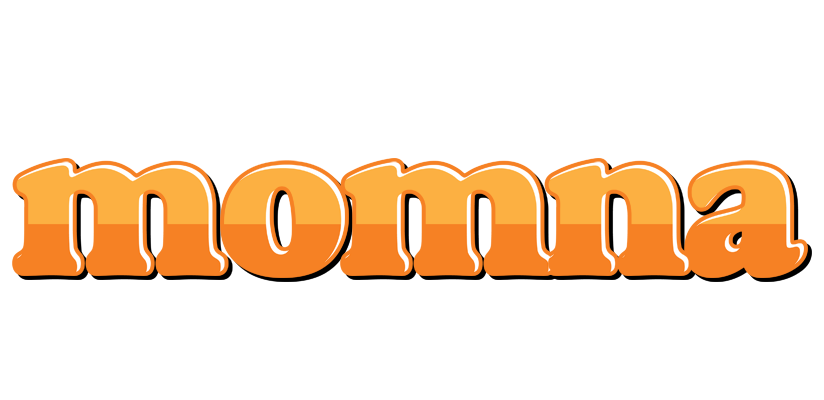 Momna orange logo