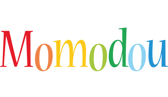 Momodou birthday logo