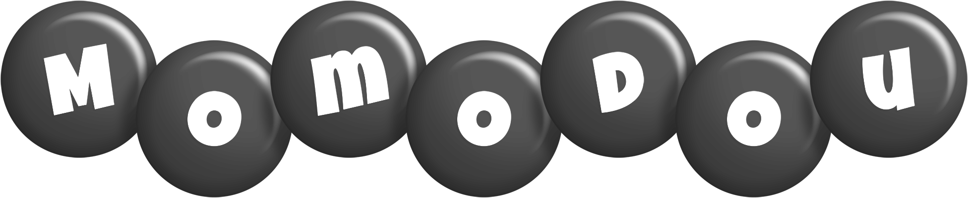 Momodou candy-black logo