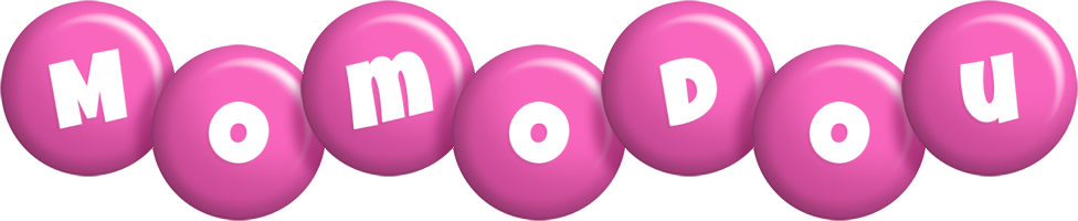 Momodou candy-pink logo