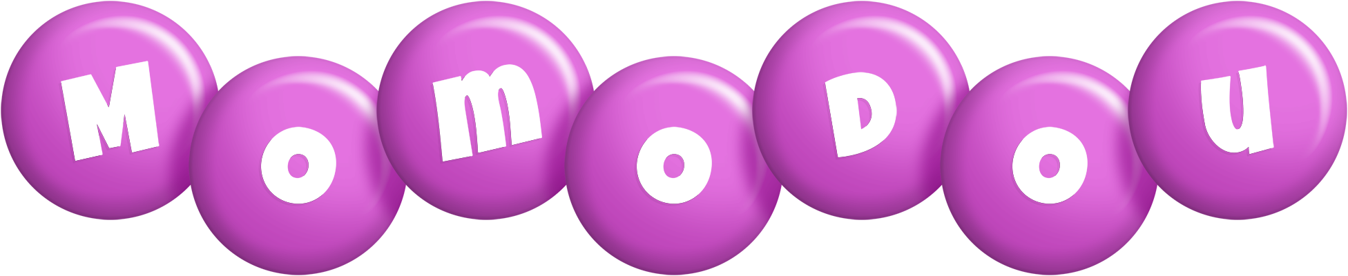 Momodou candy-purple logo