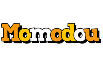 Momodou cartoon logo