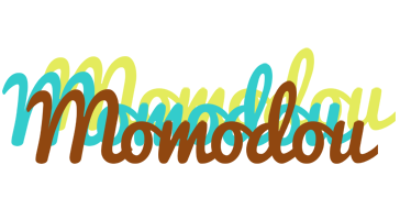 Momodou cupcake logo