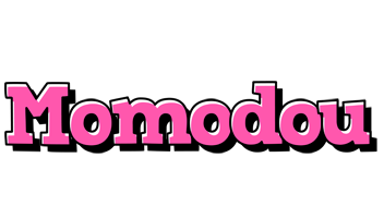 Momodou girlish logo