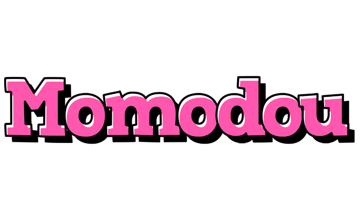 Momodou girlish logo