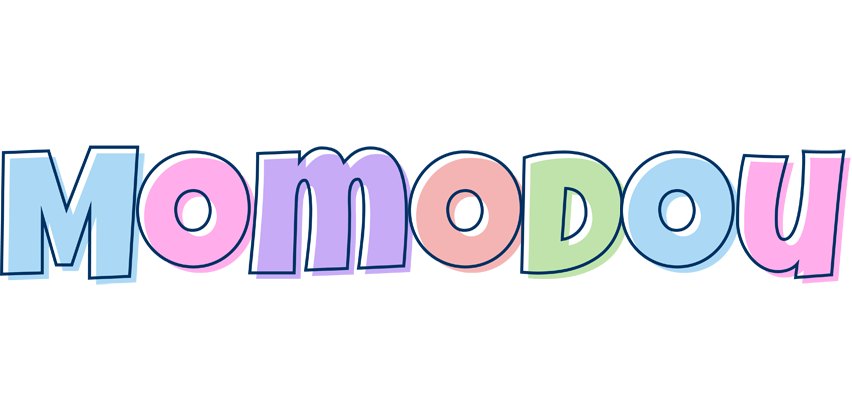 Momodou pastel logo