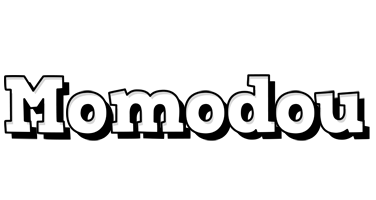 Momodou snowing logo