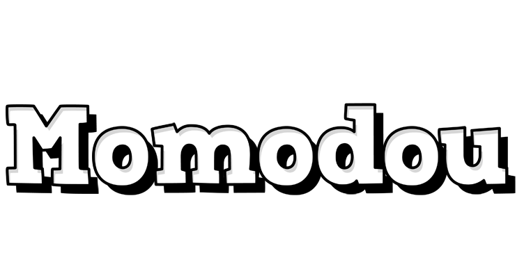 Momodou snowing logo