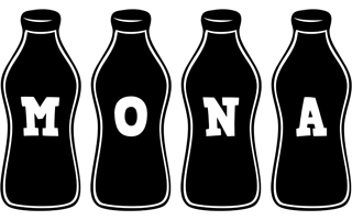 Mona bottle logo