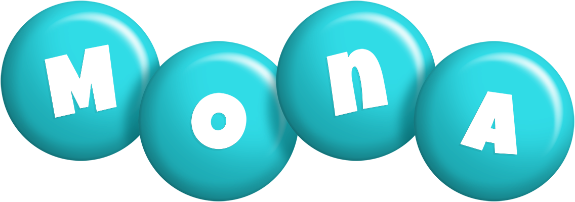 Mona candy-azur logo