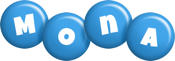 Mona candy-blue logo