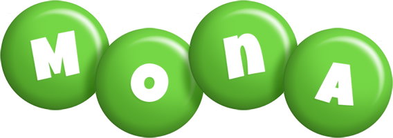 Mona candy-green logo