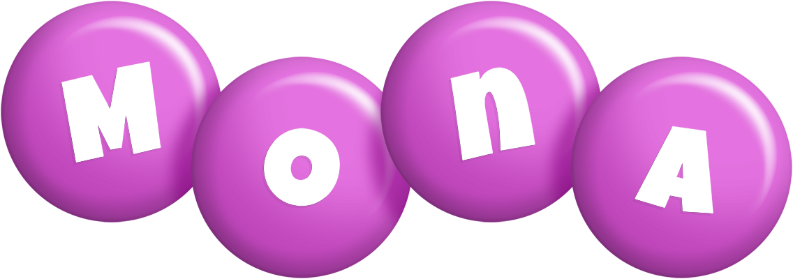 Mona candy-purple logo