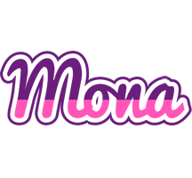 Mona cheerful logo