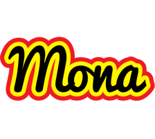 Mona flaming logo