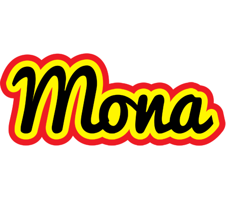 Mona flaming logo