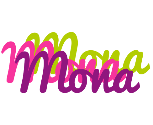 Mona flowers logo