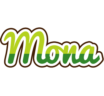 Mona golfing logo