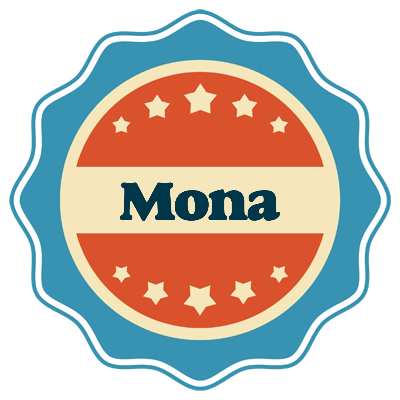 Mona labels logo