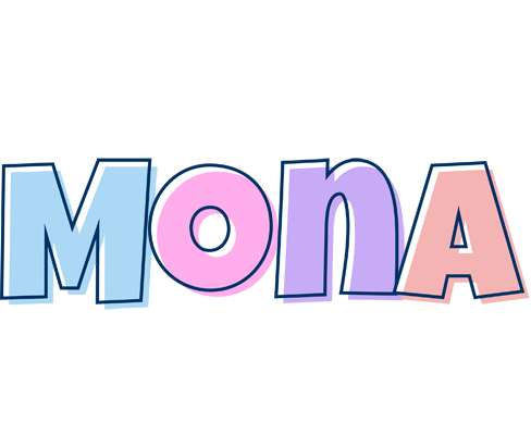 Mona pastel logo