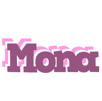 Mona relaxing logo