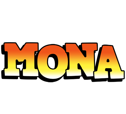 Mona sunset logo