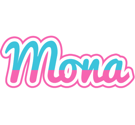 Mona woman logo