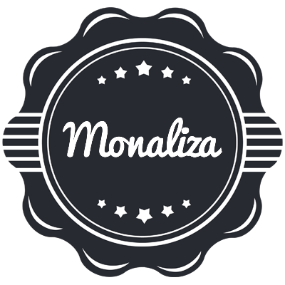 Monaliza badge logo