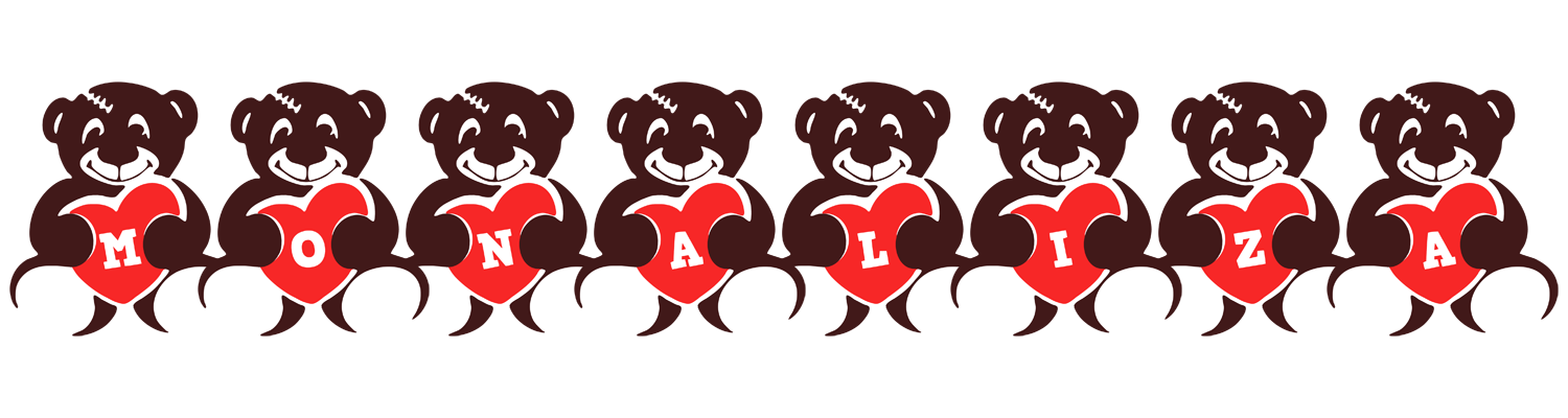 Monaliza bear logo