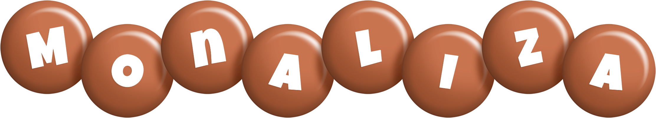 Monaliza candy-brown logo