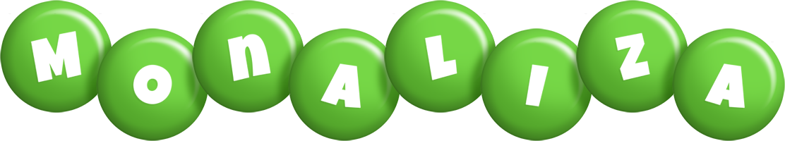 Monaliza candy-green logo