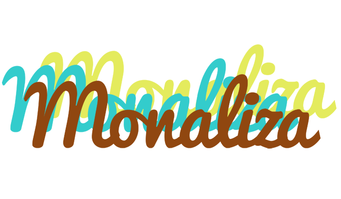 Monaliza cupcake logo