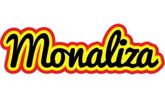 Monaliza flaming logo