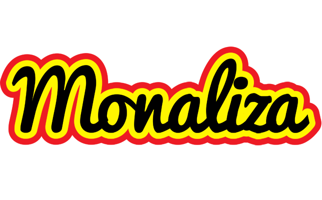 Monaliza flaming logo
