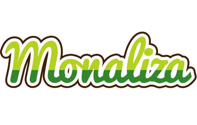 Monaliza golfing logo
