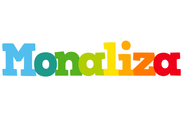 Monaliza rainbows logo