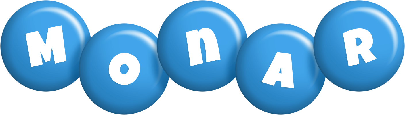 Monar candy-blue logo