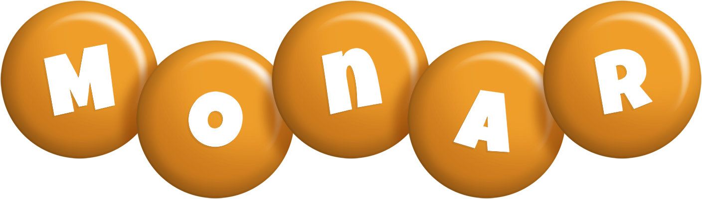 Monar candy-orange logo