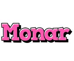 Monar girlish logo