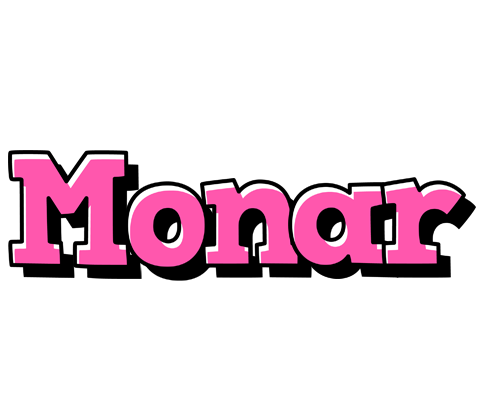 Monar girlish logo